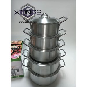 5-in-1 Aluminum Cooking Pot
