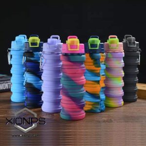 Xionps Foldable Silicone KIDS Water Bottle 200ML-500ML