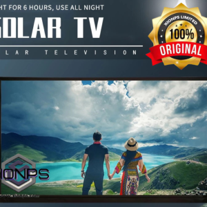 XIONPS SOLAR RECHARGEABLE 40” TV