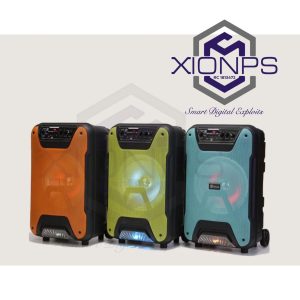 SmartLight Portable Sub-Woofer Speaker With Trolley