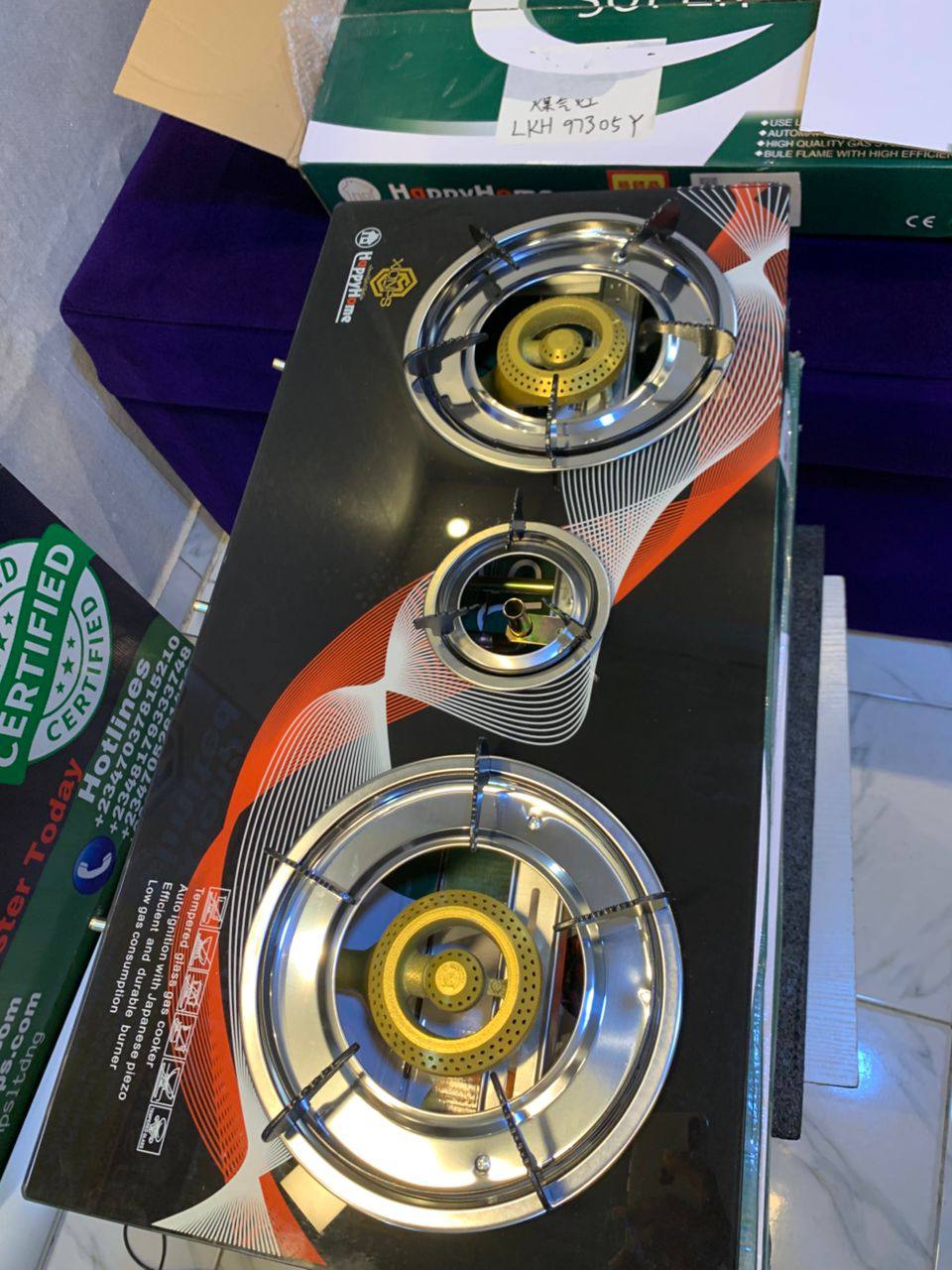 Xionps Triple Flame Hub