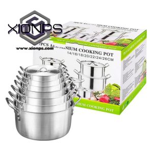 7-in-1 Aluminum Cooking Pot