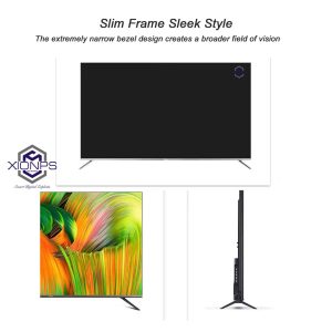 Xionps Infinity Visuals 43" Frameless Android Smart wifi LED Tv